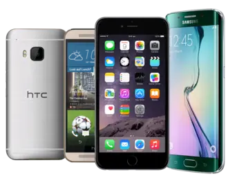 modern cellphone handsets